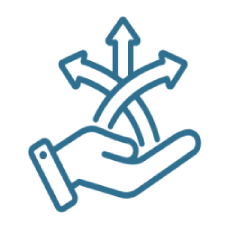 Icon representing streamlined expert onboarding, contracting, and lifecycle management.